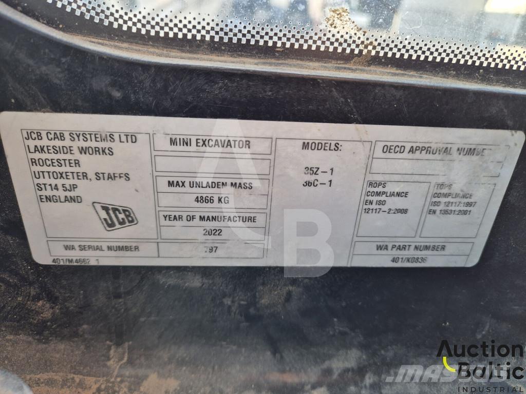 JCB 36C-1 Minikaivukoneet < 7t