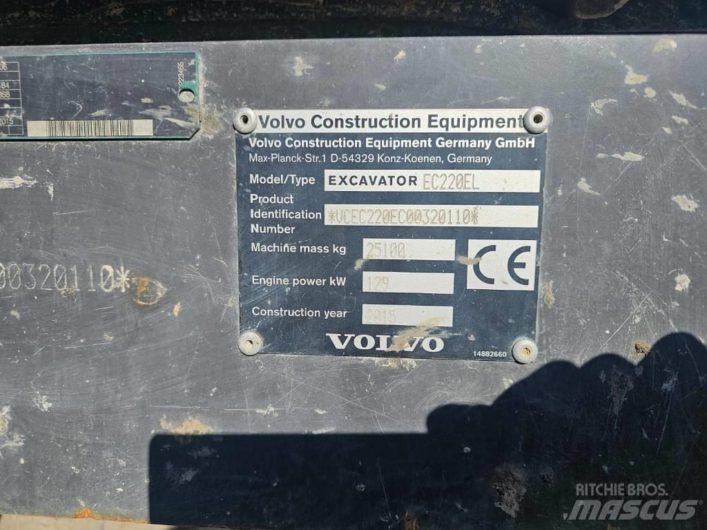 Volvo EC220EL Telakaivukoneet