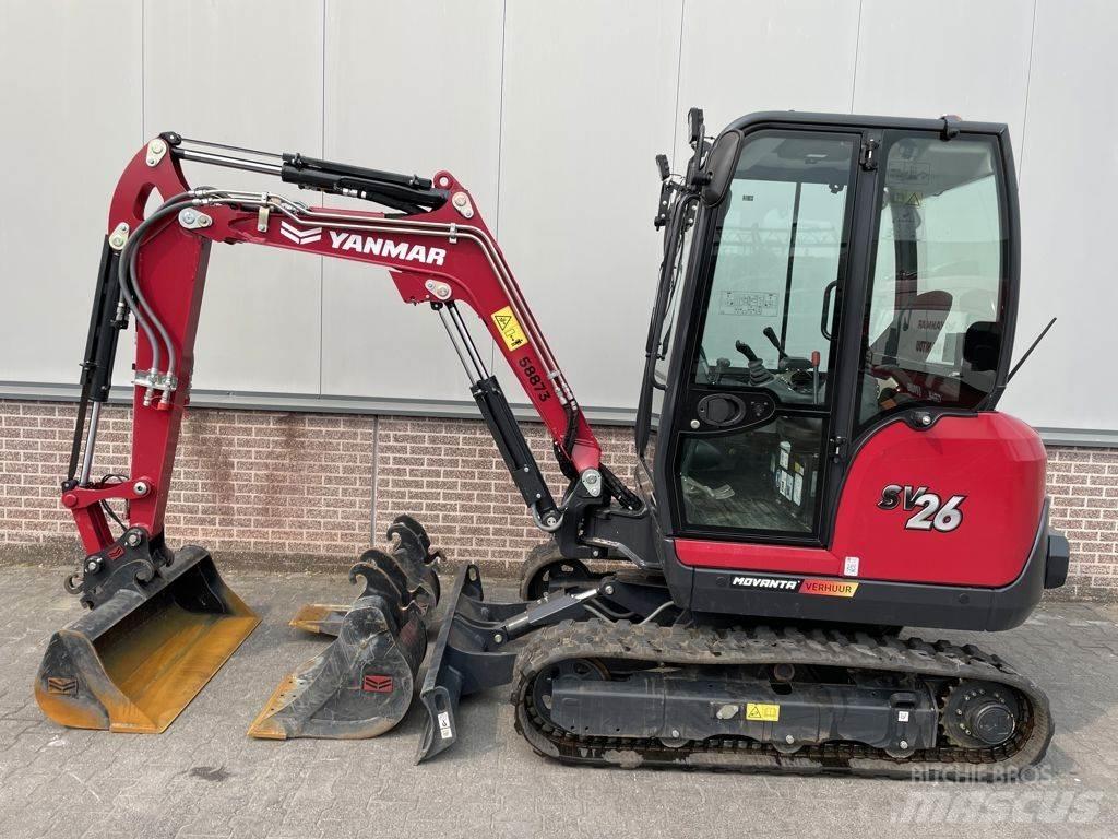 Yanmar SV26 Minikaivukoneet < 7t
