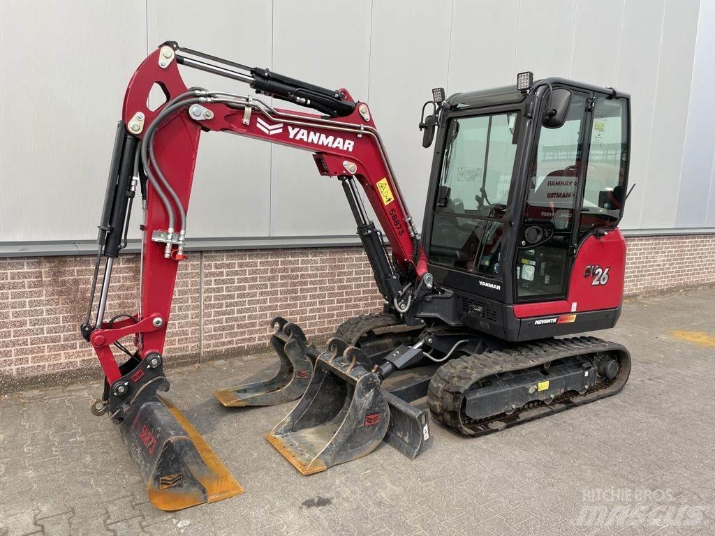Yanmar SV26 Minikaivukoneet < 7t