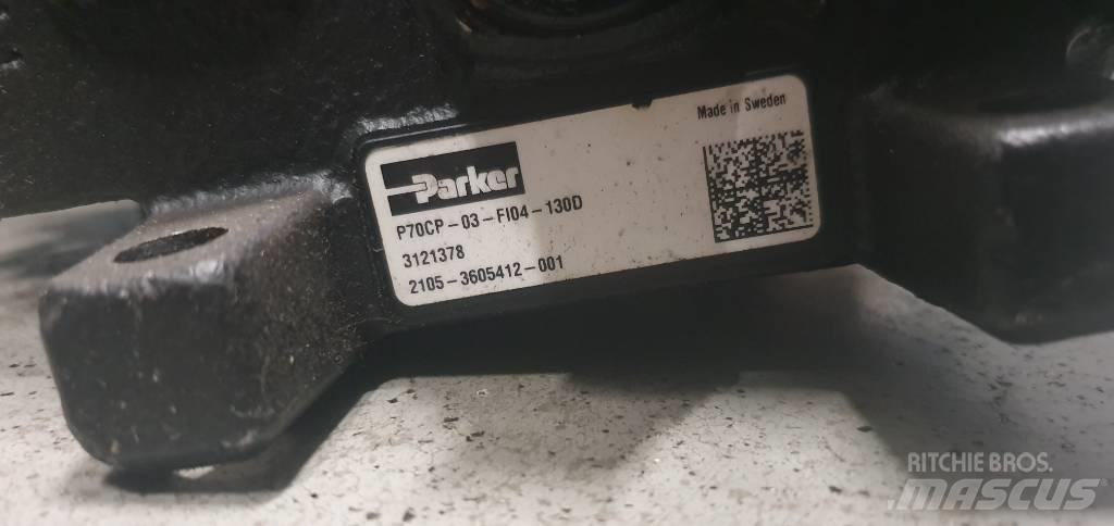 Parker P70CP-03 Hydrauliikka