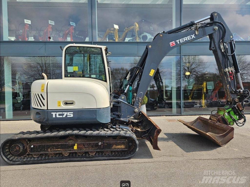 Terex TC 75 Midikaivukoneet 7t - 12t