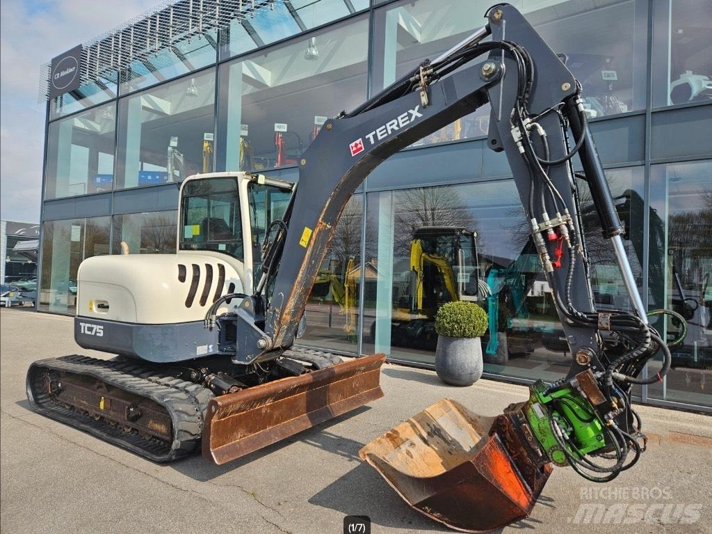 Terex TC 75 Midikaivukoneet 7t - 12t