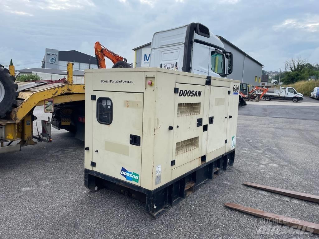 Doosan G 80 Dieselgeneraattorit