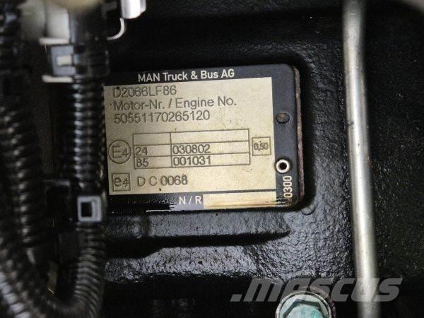 MAN D2066 LF86 Moottorit