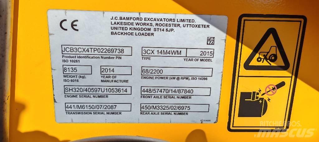 JCB 3 CX Kaivurikuormaajat