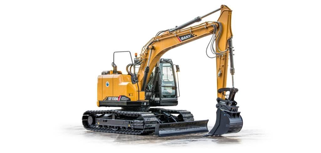 Sany SY155U (16 tonni) Telakaivukoneet