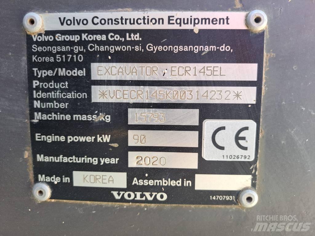 Volvo ECR 145 E Telakaivukoneet