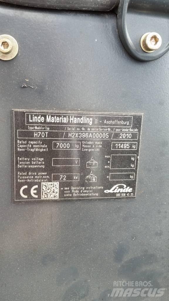 Linde H70T Nestekaasutrukit