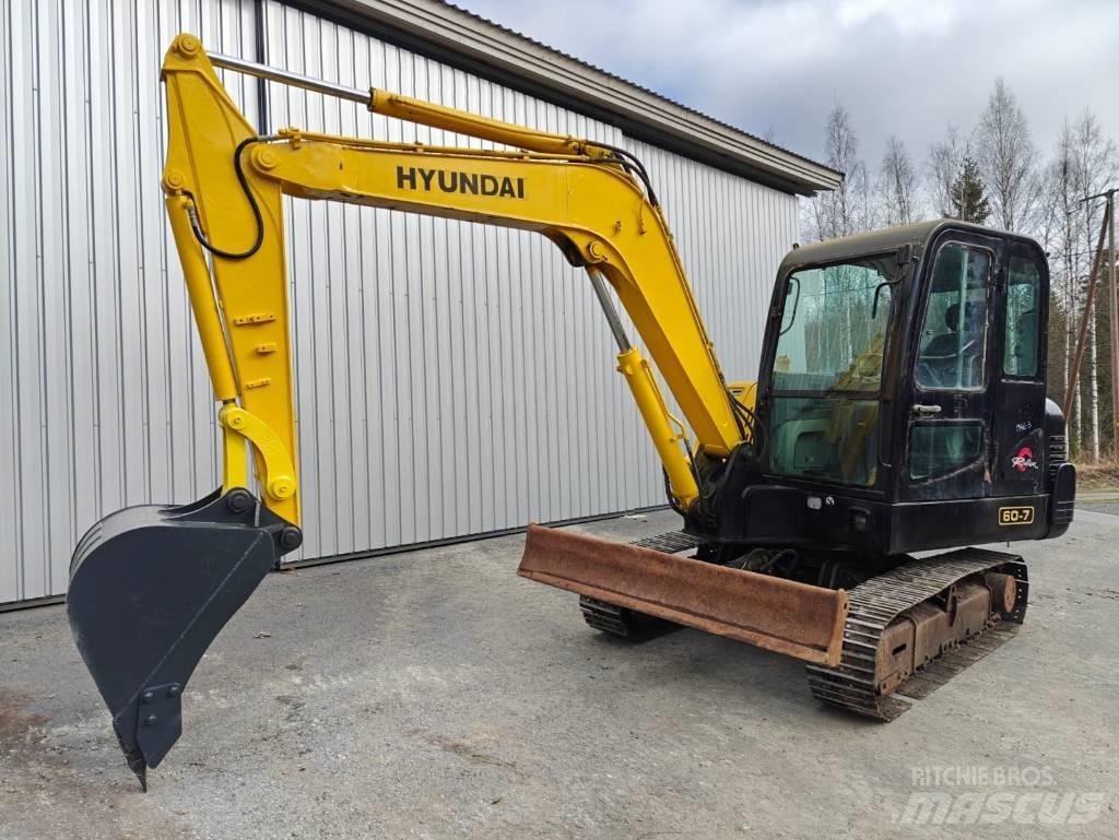 Hyundai R 60-7 Minikaivukoneet < 7t