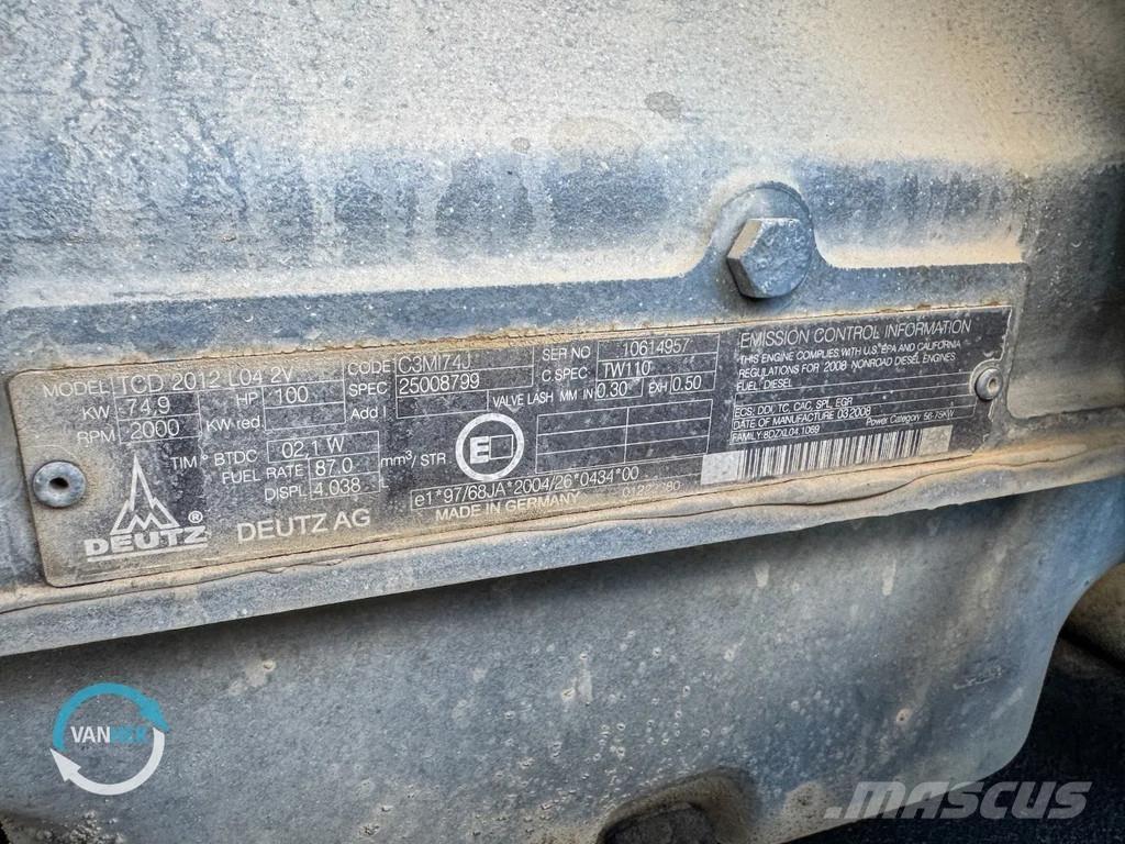 Terex TW110 Midikaivukoneet 7t - 12t