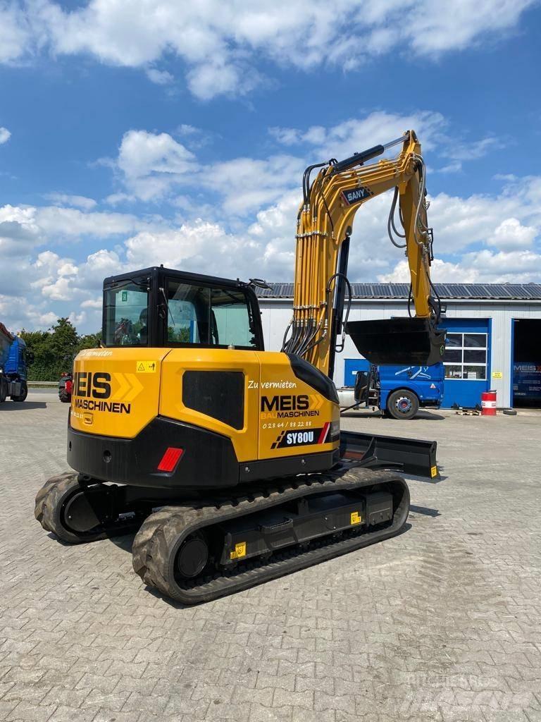 Sany SY 80 U Midikaivukoneet 7t - 12t