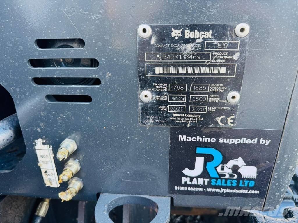 Bobcat E 19 Minikaivukoneet < 7t