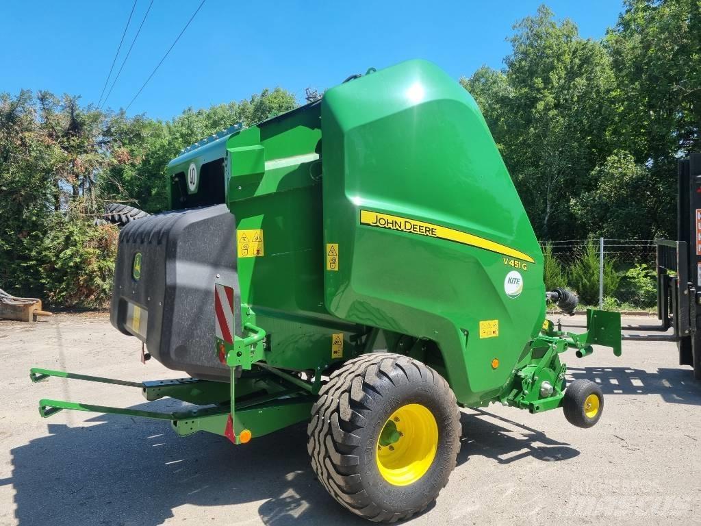 John Deere V451G Pyöröpaalaimet