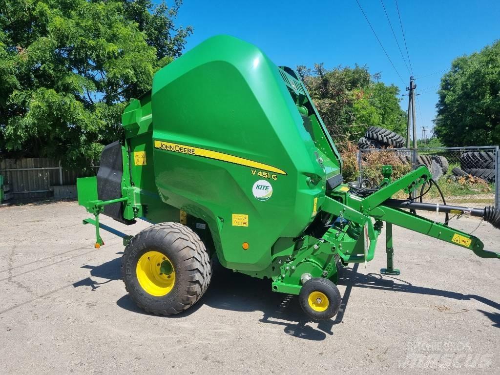 John Deere V451G Pyöröpaalaimet
