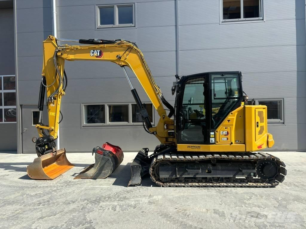 CAT 308 Midikaivukoneet 7t - 12t
