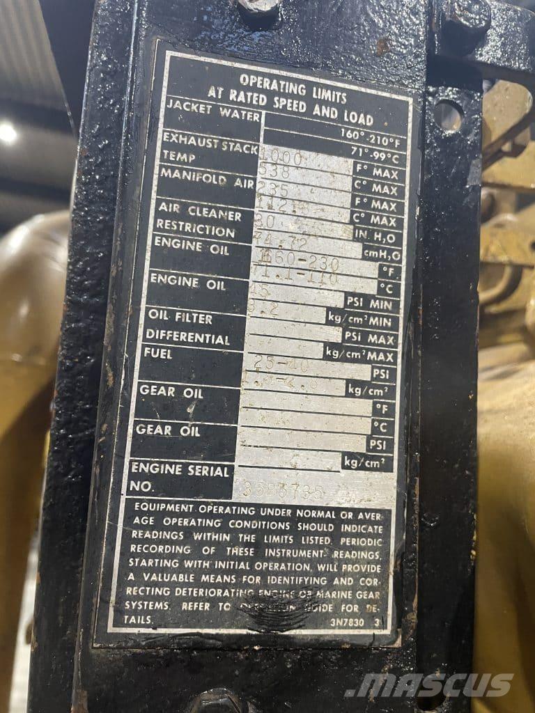 CAT D399 Dieselgeneraattorit