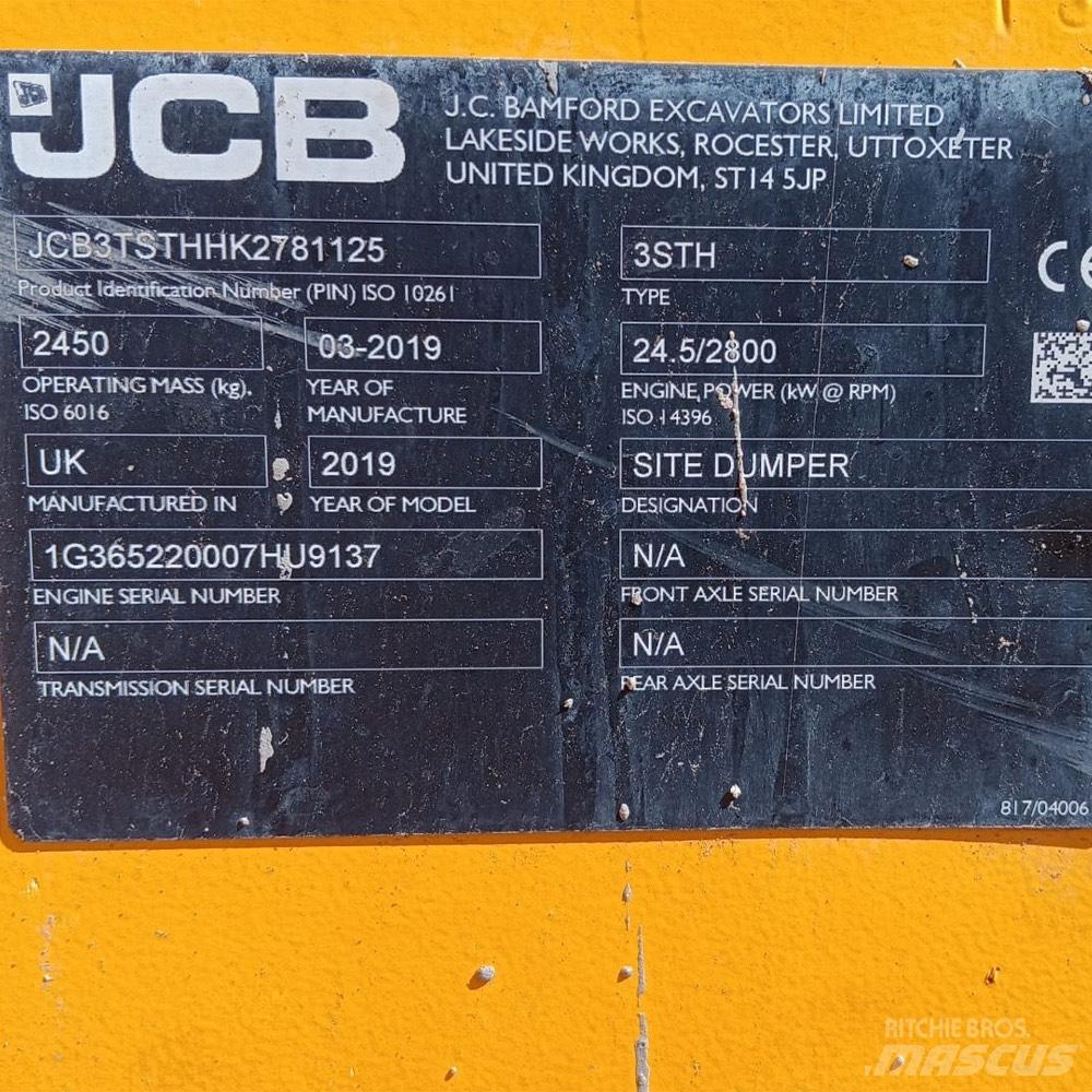 JCB 3TSTH Minidumpperit