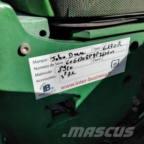 John Deere 6170 R Traktorit