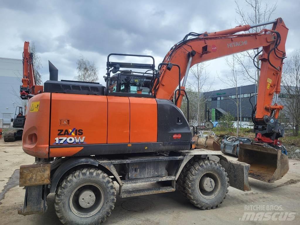 Hitachi ZX170W-6 Pyöräkaivukoneet