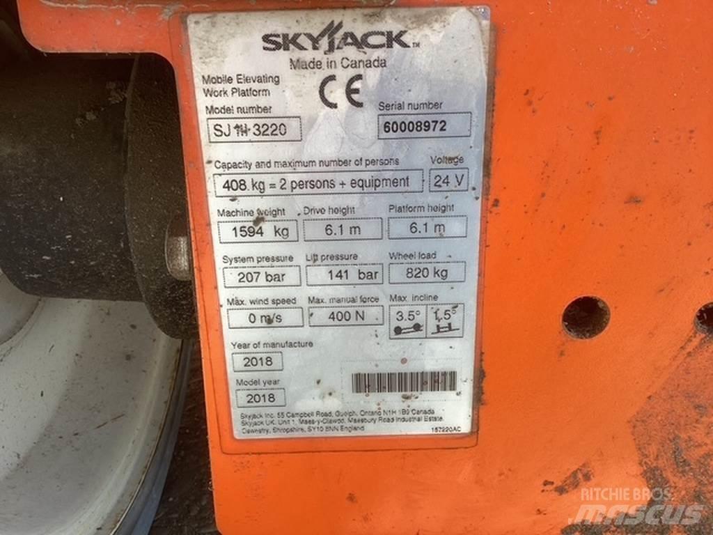 SkyJack SJIII3220 Saksilavat