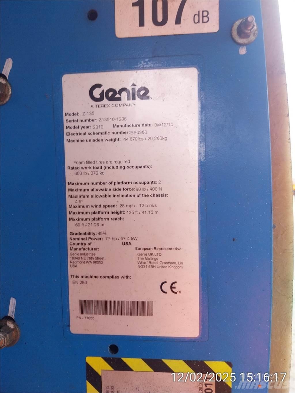 Genie Z135/70 Kuukulkijat