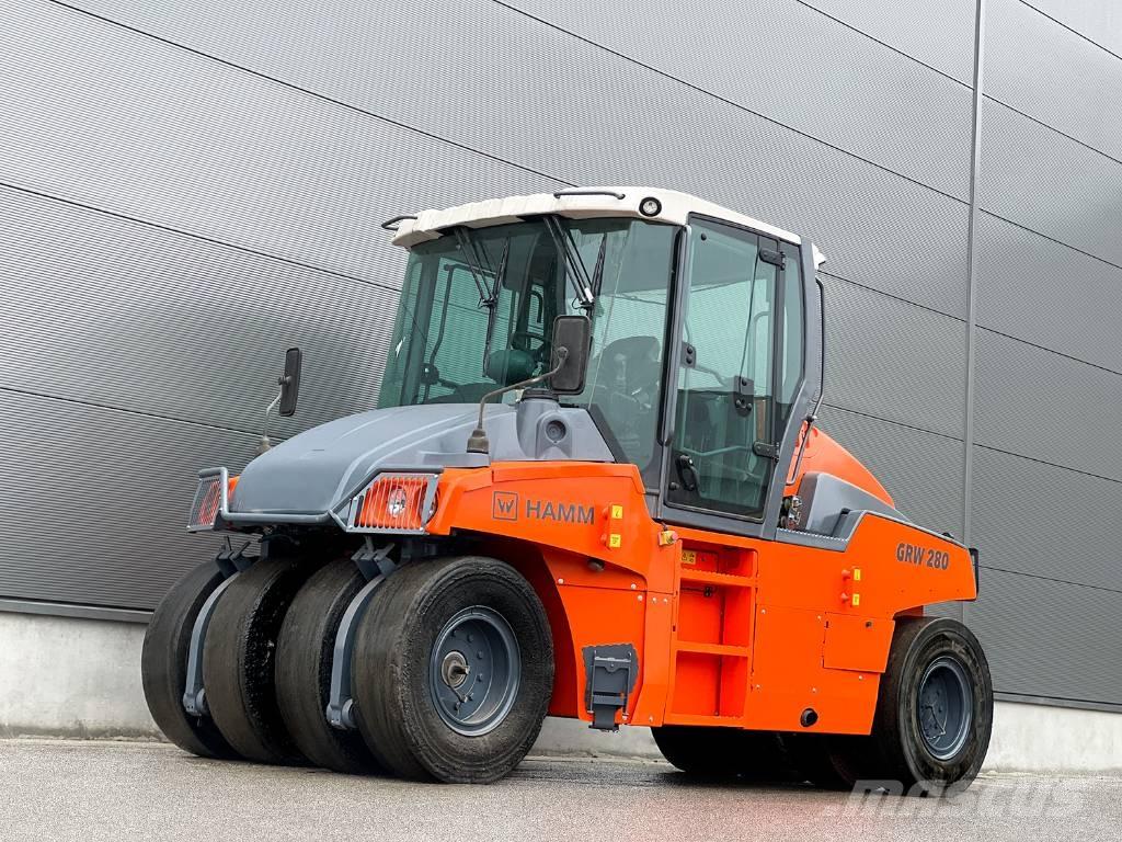 Hamm GRW 280-10 Kumipyöräjyrät
