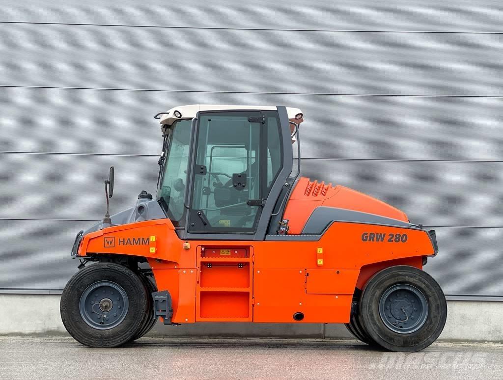 Hamm GRW 280-10 Kumipyöräjyrät