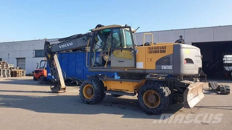 Volvo EW 210 C Pyöräkaivukoneet