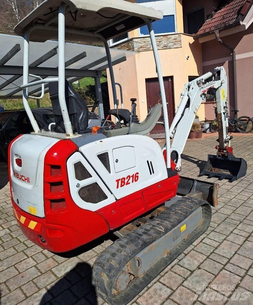 Takeuchi TB 216 Minikaivukoneet < 7t
