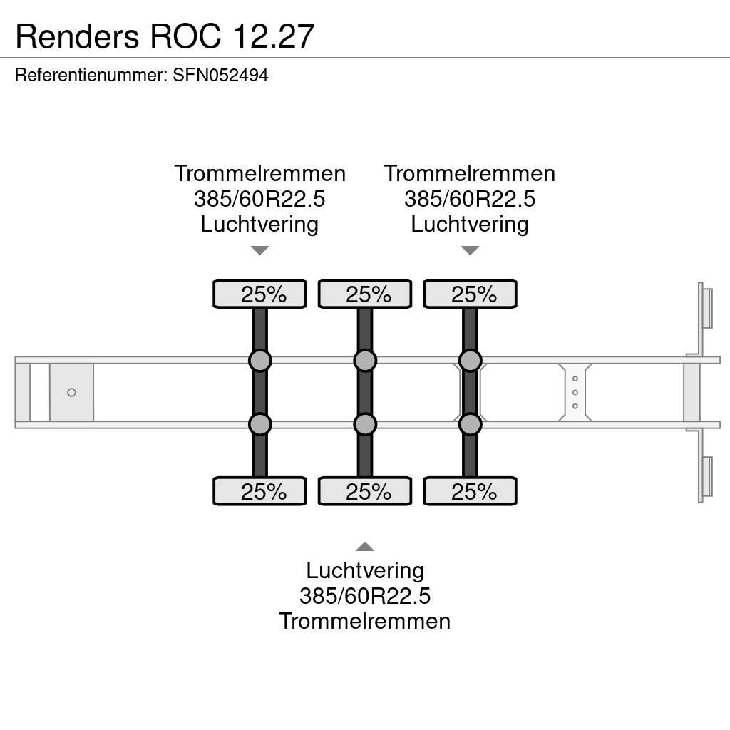 Renders ROC 12.27 Kylmä-/Lämpökoripuoliperävaunut