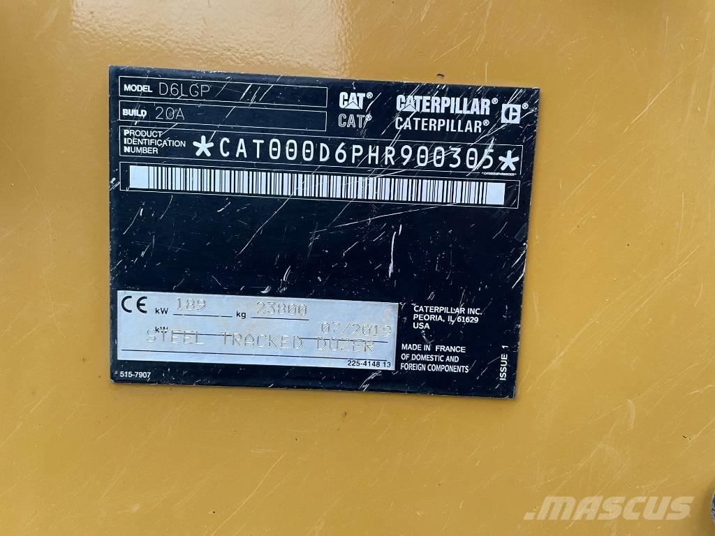 CAT D 6 V-Pat 6 Way Telaketjupuskutraktorit