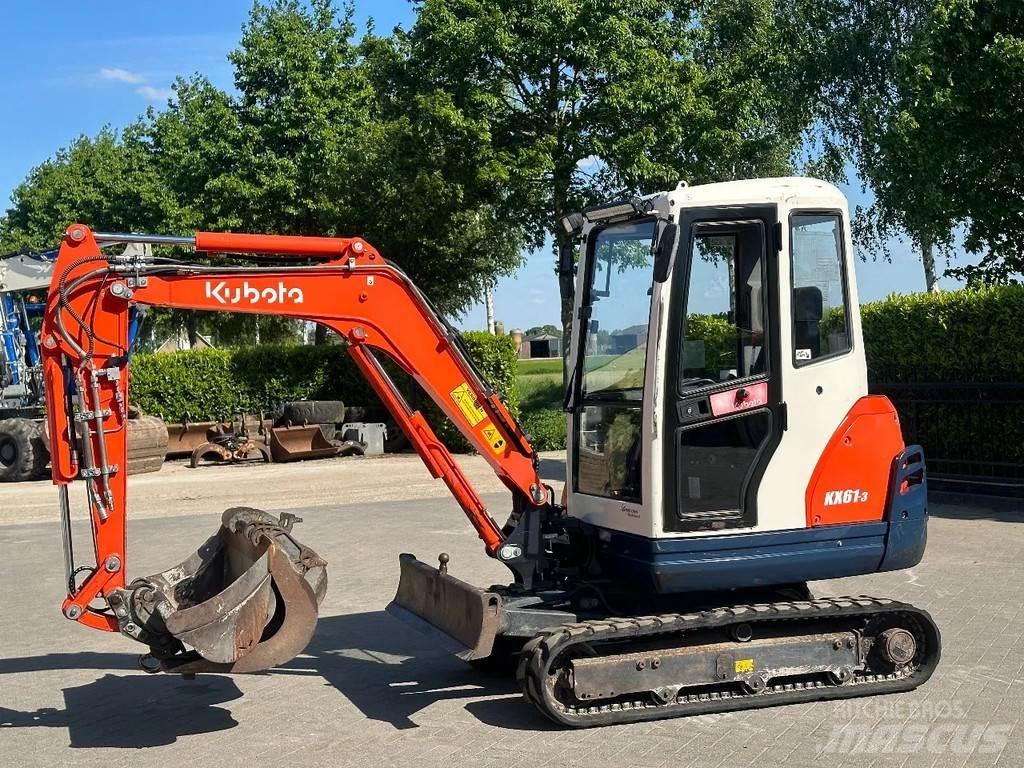 Kubota KX61-3 Minikaivukoneet < 7t