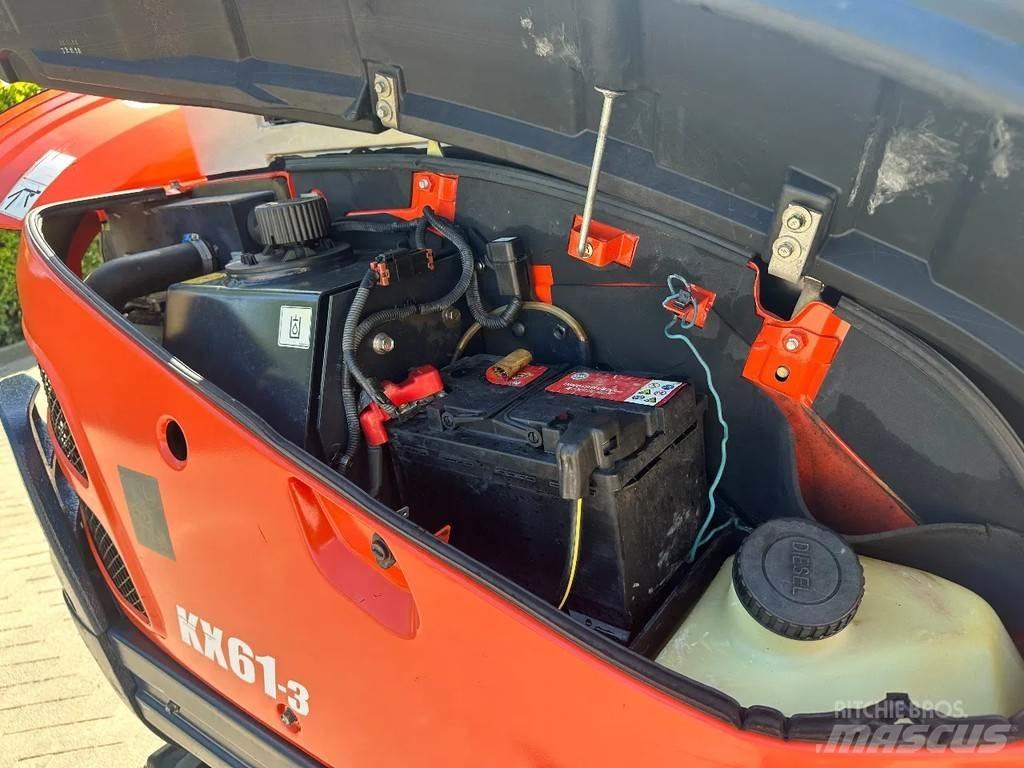 Kubota KX61-3 Minikaivukoneet < 7t