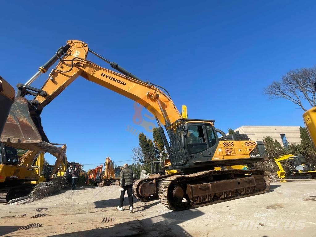 Hyundai Robex 520 VS Telakaivukoneet