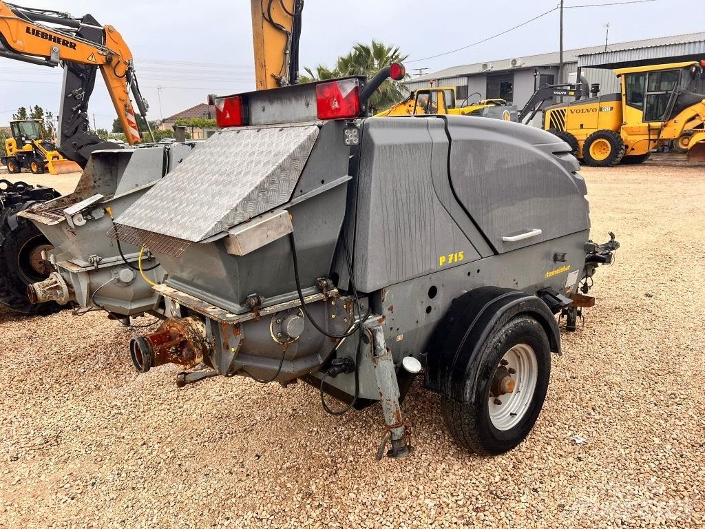 Putzmeister P 715 TD Betonipumppuautot