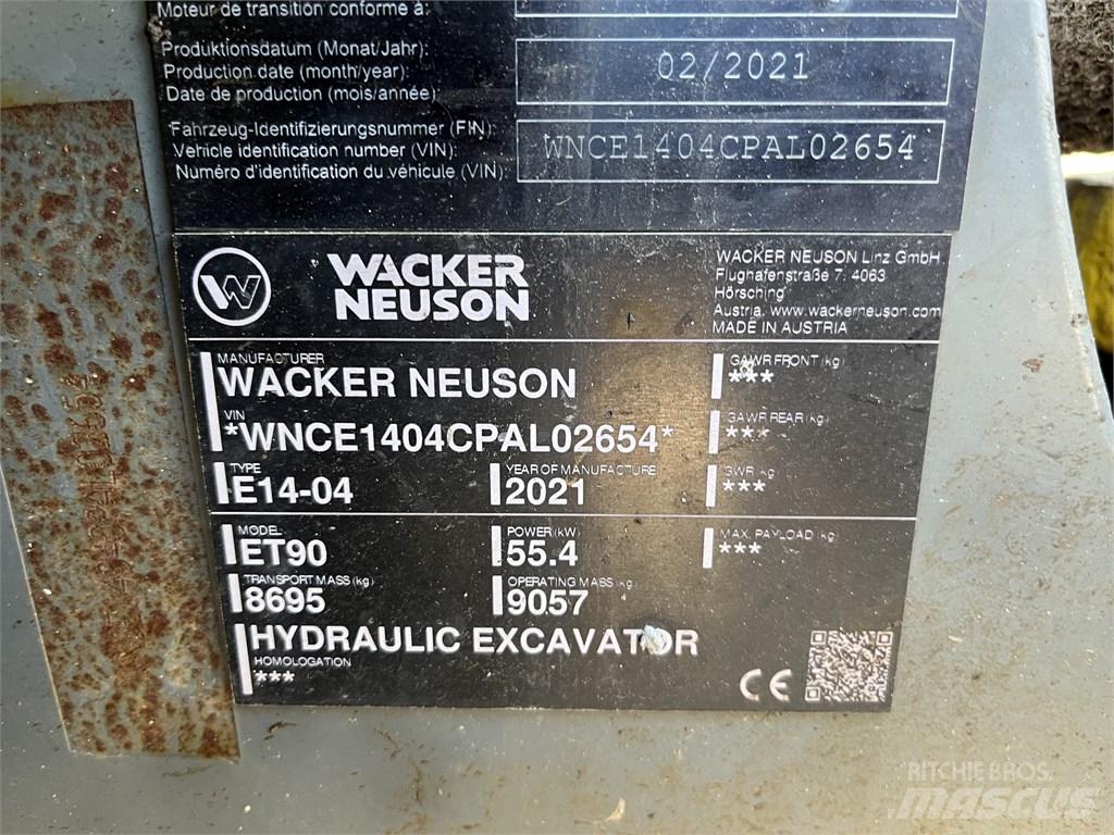 Wacker Neuson ET90 Midikaivukoneet 7t - 12t