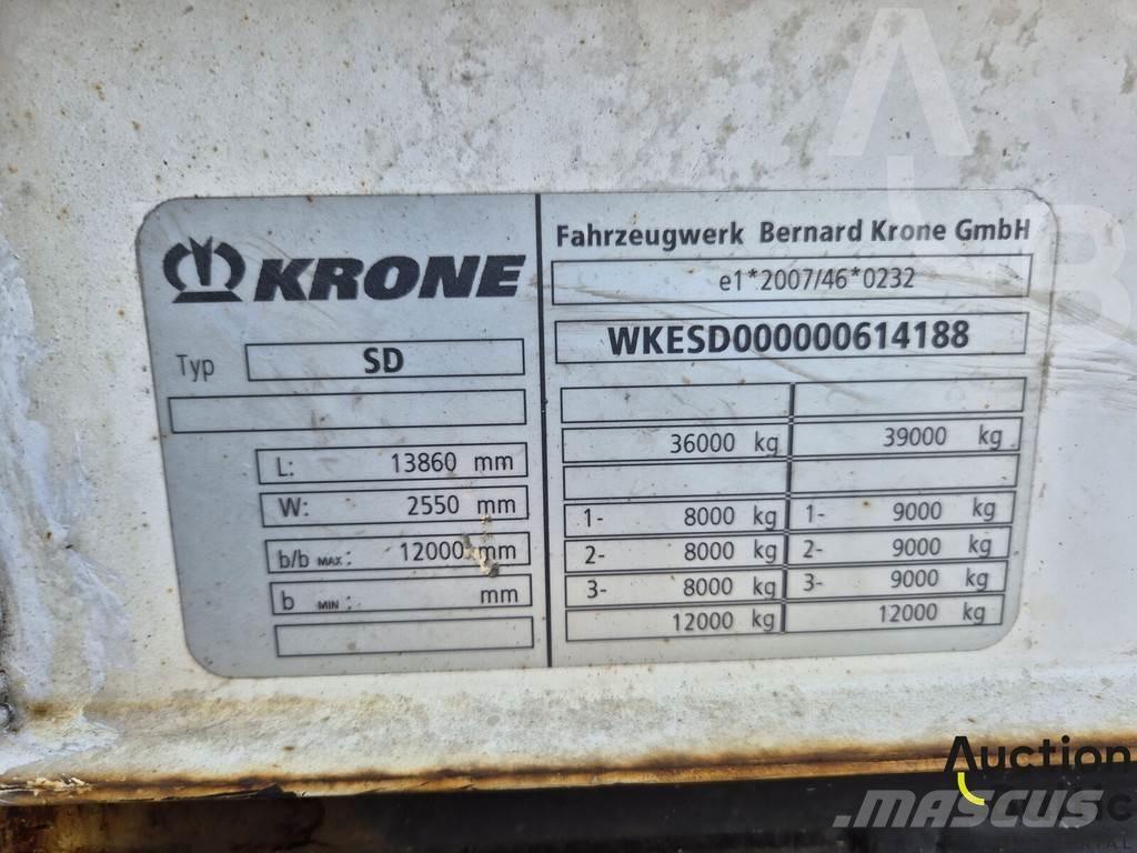 Krone SD Pressukapellipuoliperävaunut