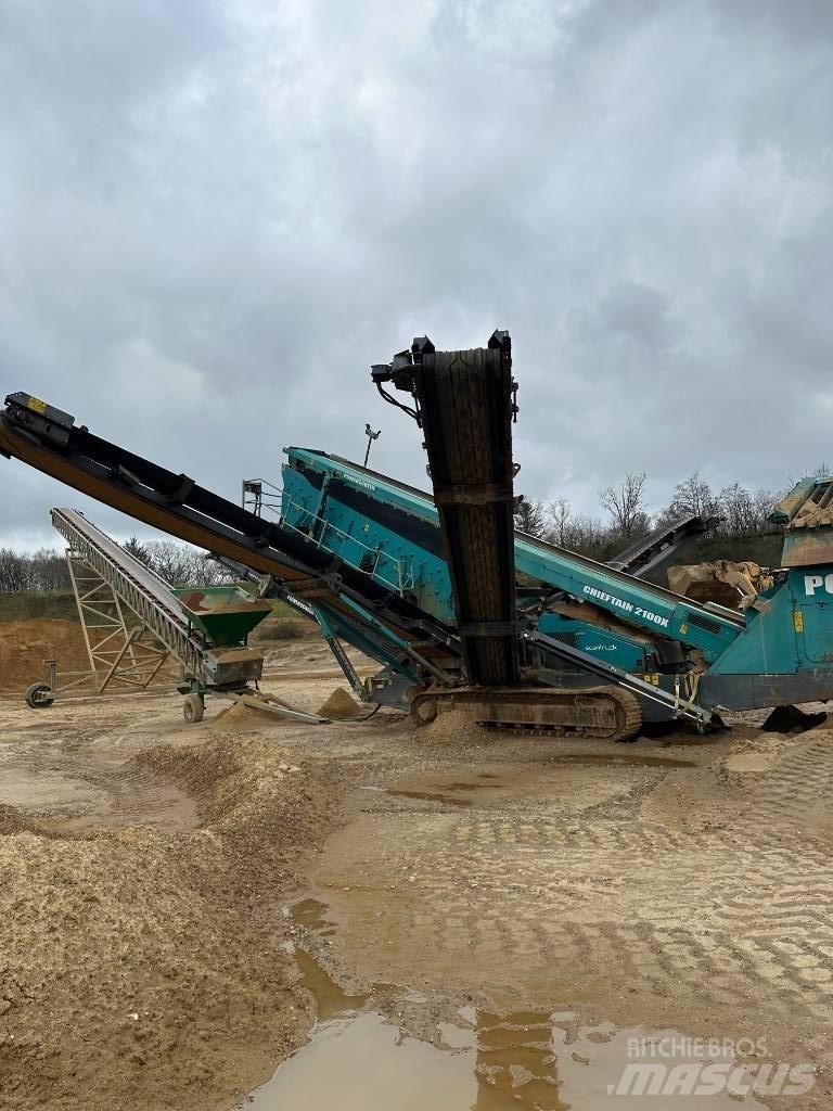 PowerScreen 2100X Mobiiliseulat
