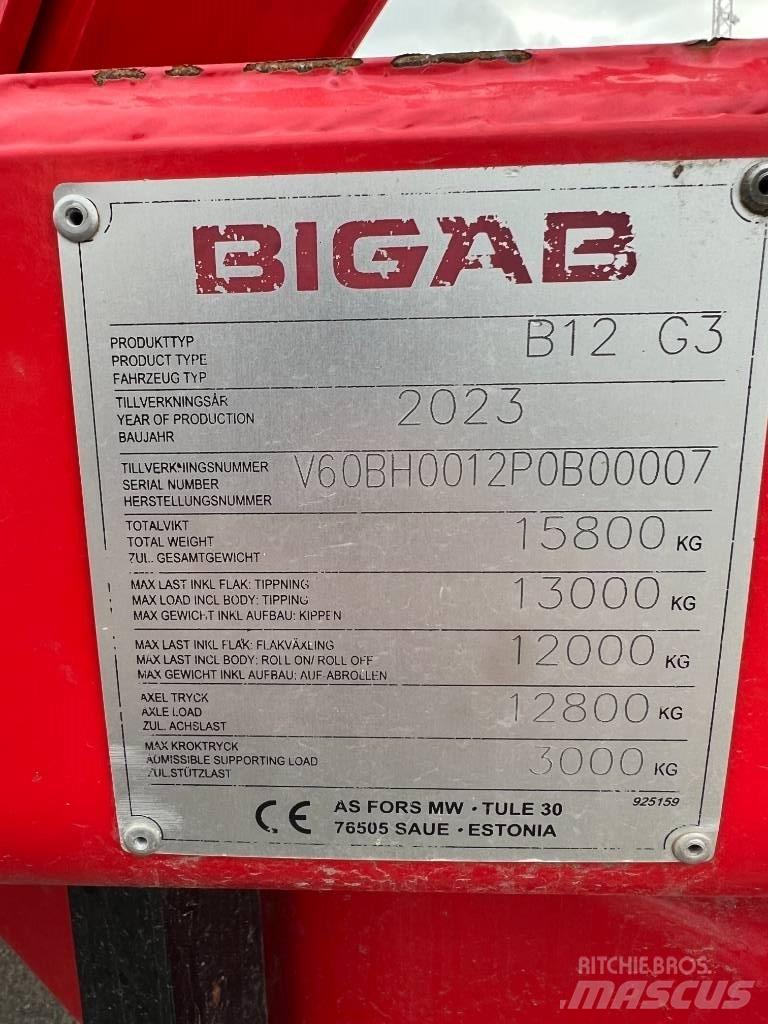 Bigab B 12 Yleisperävaunut