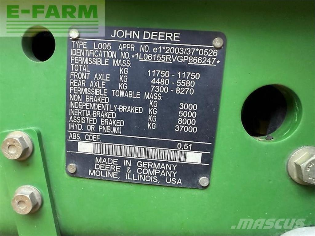 John Deere 6155r Traktorit