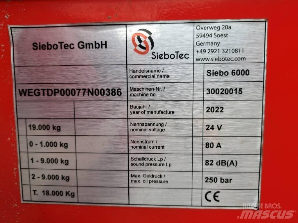 Siebotec Siebo 6000 Rumpuseulat
