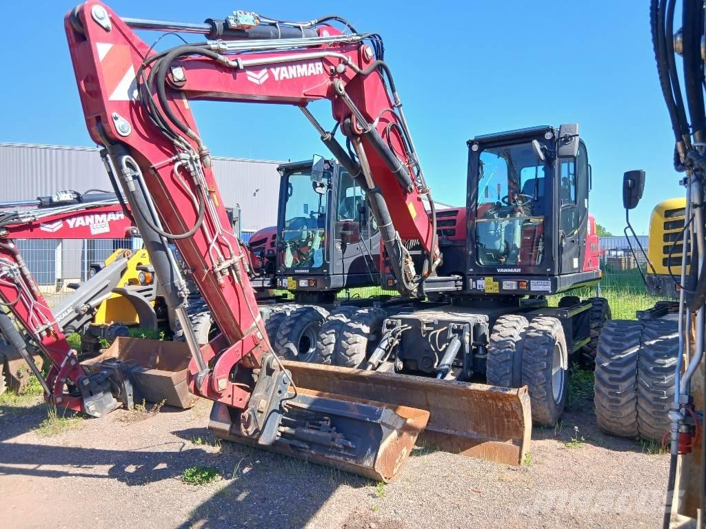 Yanmar B 110 w Pyöräkaivukoneet