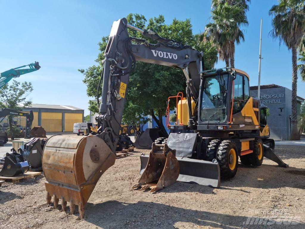Volvo EWR 150 E Pyöräkaivukoneet