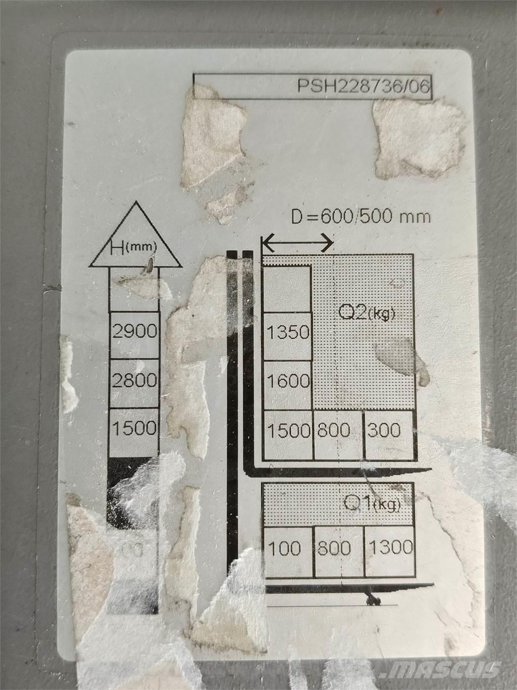 Atlet PSH160 Ajettavat pinoamisvaunut