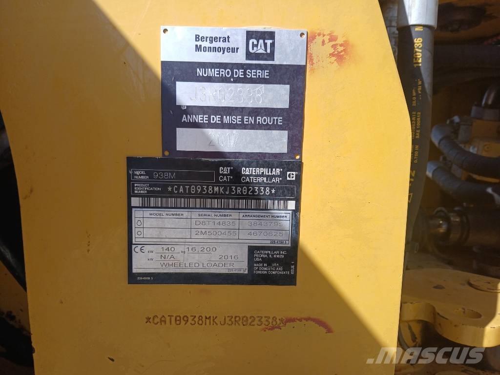 CAT 938 Pyöräkuormaajat