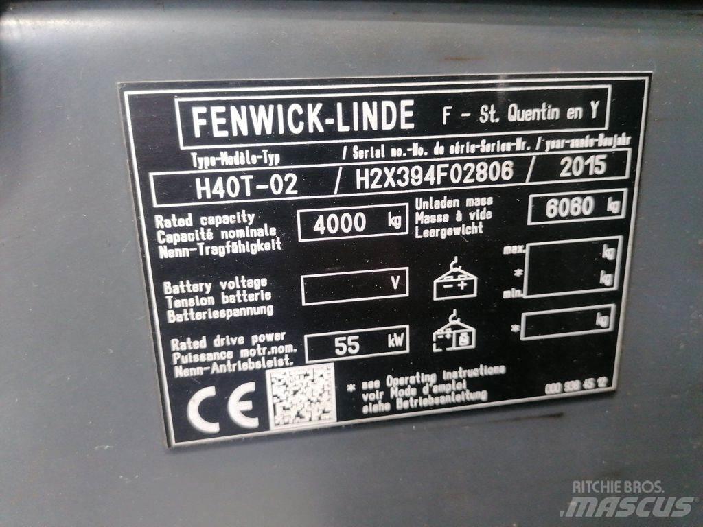 Linde H40T-02 Nestekaasutrukit