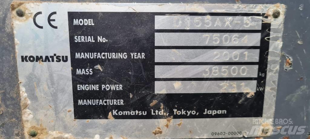 Komatsu D 155 AX-5 Telaketjupuskutraktorit