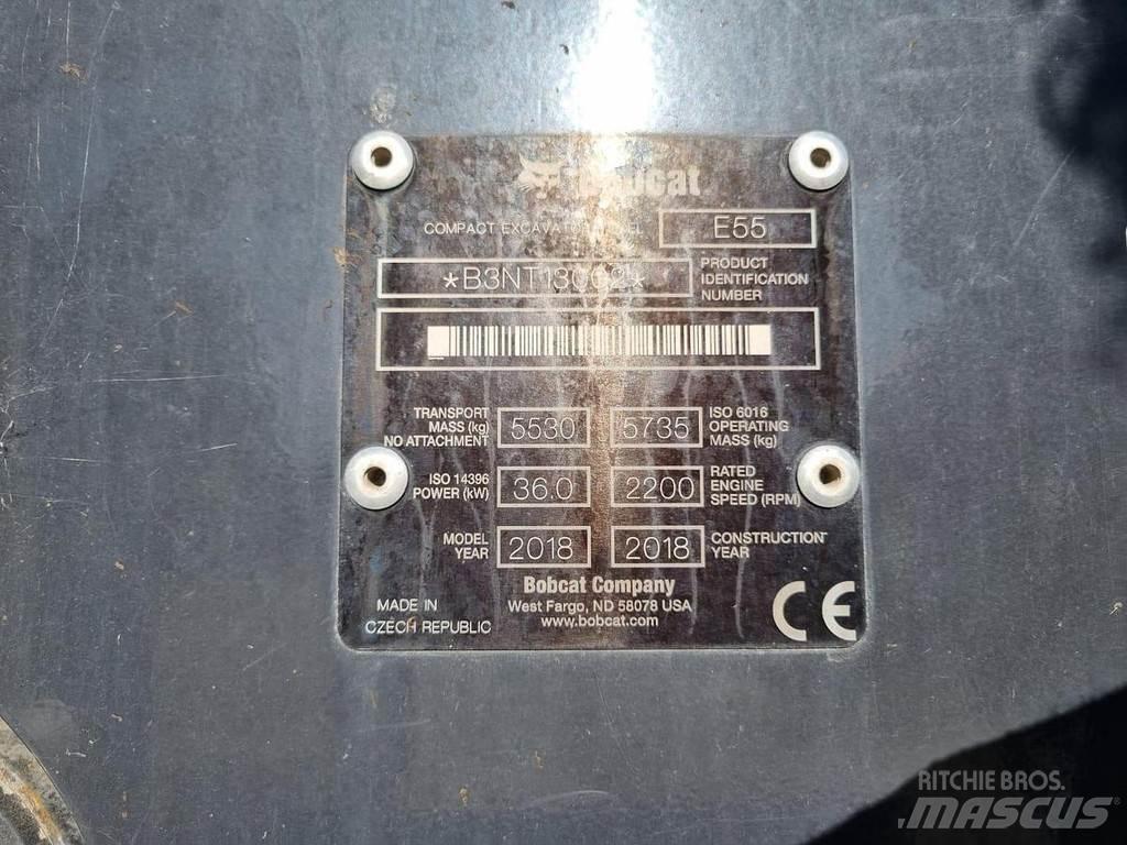 Bobcat E55 Minikaivukoneet < 7t
