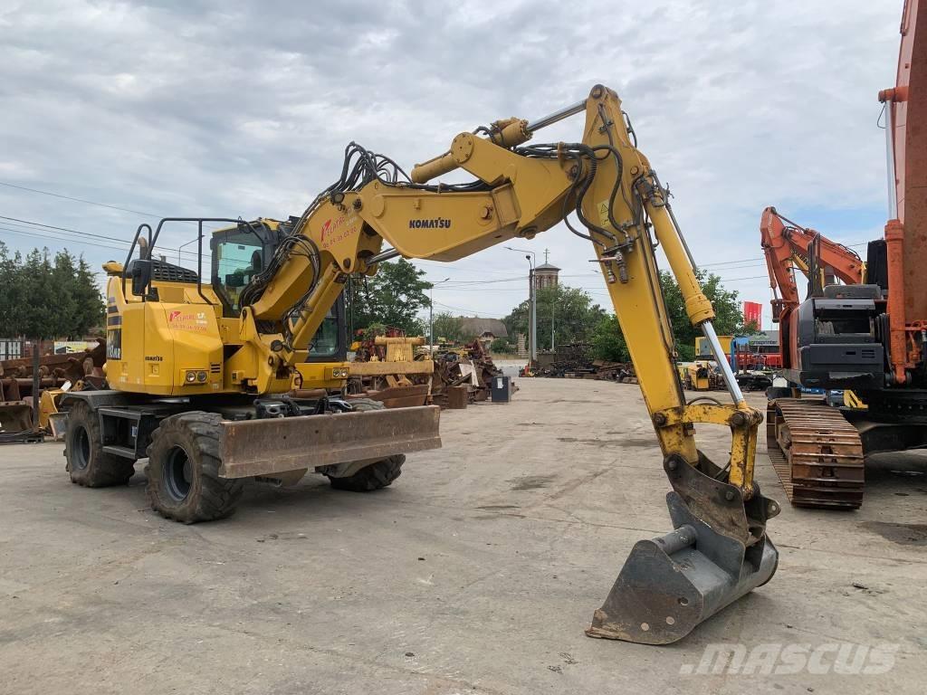 Komatsu PW118MR-11W Pyöräkaivukoneet